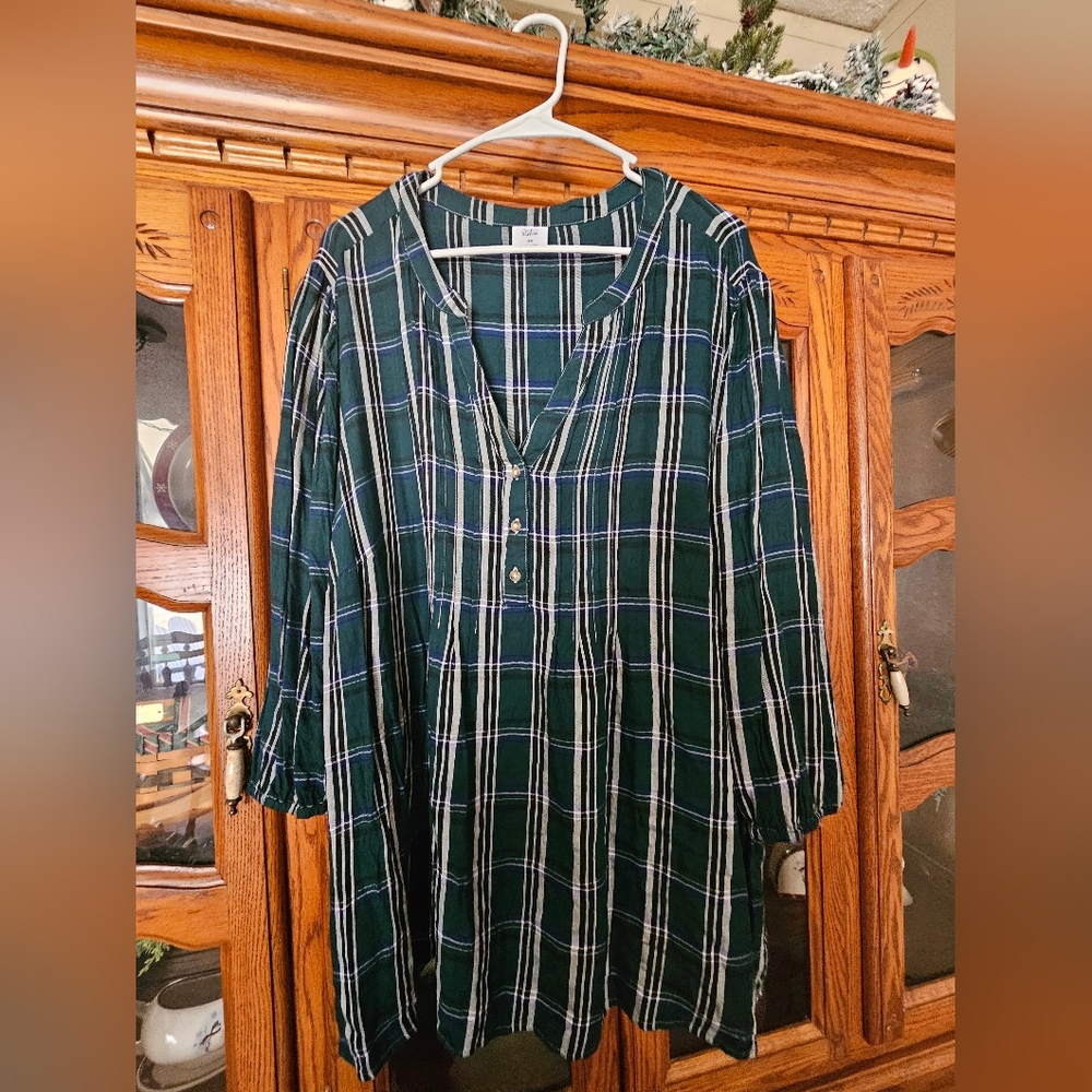 Womans Blouse 3x Croft&barrow